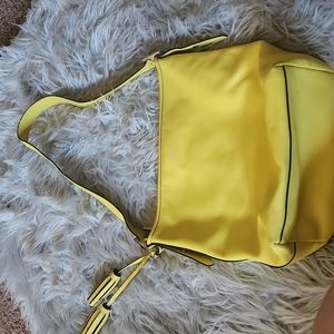 Yellow Coach Bucket Bag